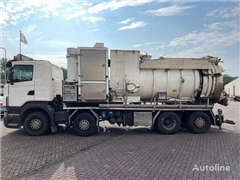 Samochód asenizacyjny Scania R420 8x2 / vacuum / p