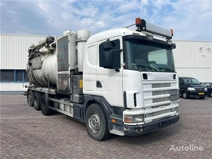 Samochód asenizacyjny Scania T124-420 124G 420 8x4