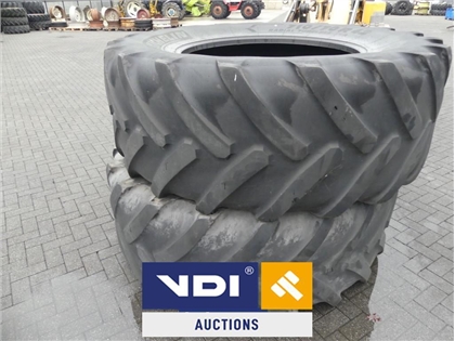 2x Michelin Tractor tire 710/70R42