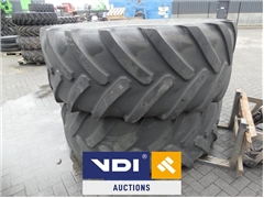 2x Michelin Tractor tire 710/70R42