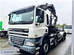 DAF CF 85.460 ATE, 8x4 Steel springs, Hiab 244