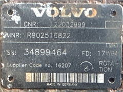 VOLVO HYDRAULIC PUMP 22032999