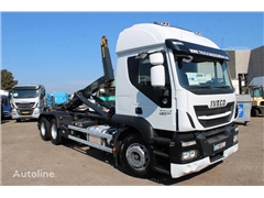 Iveco Stralis 420 + EURO 5 + 6X2 + 20T HOOK