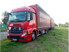 Mercedes Actros Tandem Jumbo 120m3,27t,38palet