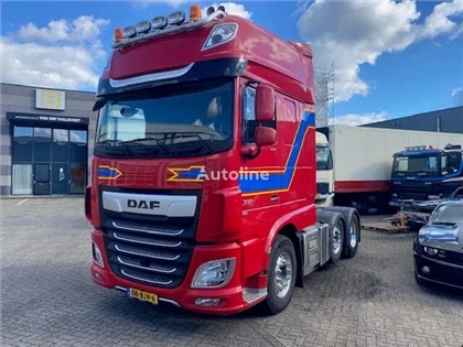 DAF XF Ciągnik siodłowy DAF XF 530 FTG voorloopas trekker SSC ,hydrailiek WF, euro 6 ., reta