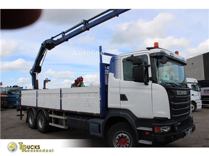 Scania G440 hiab 166-4 hipro + 6x4 + manual + remote