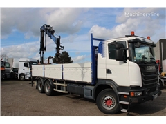 Żuraw samojezdny Scania G440 hiab 166-4 hipro + 6x