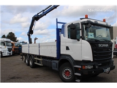 Żuraw samojezdny Scania G440 hiab 166-4 hipro + 6x