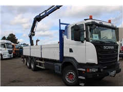 Żuraw samojezdny Scania G440 hiab 166-4 hipro + 6x