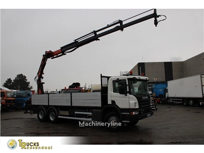 Żuraw samojezdny Scania P410 + atlas 190 4x hydrol