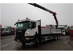 Scania P410 + atlas 190 4x hydrolic + 6x4 remote + EURO 6