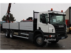 Scania P410 + atlas 190 4x hydrolic + 6x4 remote + EURO 6