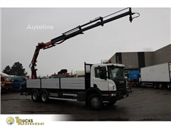 Scania P410 + atlas 190 4x hydrolic + 6x4 remote + EURO 6