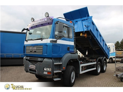 MAN TGA reserved!! 33.440 + 3side tipper + 6X6 + MANUA