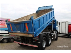 MAN TGA 33.440 + 3side tipper + 6X6 + MANUAL