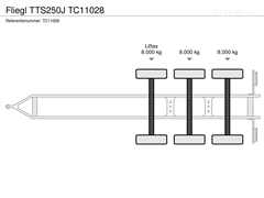 Przyczepa burtowa Fliegl TTS250J
