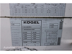 Naczepa furgon Kögel 3X BPW + 272 HEIGHT