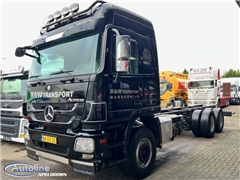 Mercedes Actros Ciężarówka podwozie Mercedes-Benz Actros 2651 V8 6x4 Big axles, EPS + Clutch, Retarder, MP3