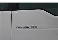 MAN TGX 26.460 6x2 + AJK HMF 2243Z + remote +/ lift -