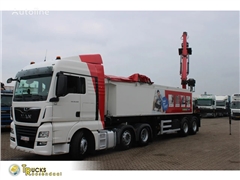 MAN TGX 26.460 6x2 + AJK HMF 2243Z + remote +/ lift -