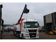 MAN TGX 26.460 6x2 + AJK HMF 2243Z + remote +/ lift -