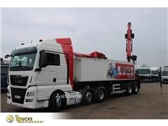 MAN TGX 26.460 6x2 + AJK HMF 2243Z + remote +/ lift -