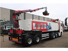 MAN TGX 26.460 6x2 + AJK HMF 2243Z + remote +/ lift -