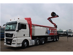 MAN TGX 26.460 6x2 + AJK HMF 2243Z + remote +/ lift -