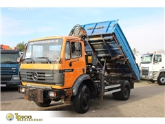 Mercedes SK 1820 + atlas 85.1 + 3side tipper + EURO 2