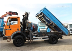 Mercedes SK 1820 + atlas 85.1 + 3side tipper + EURO 2