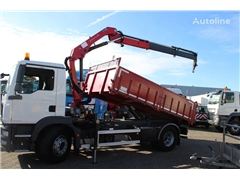 MAN TGM 18.250 + HMF 1035 + TIPPER + 65.000KM orginal