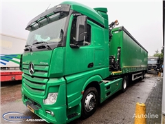 Mercedes Actros Ciągnik siodłowy Mercedes-Benz Actros 1833 + Sommer + Hiab 211 E3, 2500 kg lift