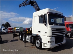 Żuraw samojezdny DAF XF 95.380 + Crane HIAB 400E +