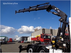 Żuraw samojezdny DAF XF 95.380 + Crane HIAB 400E +