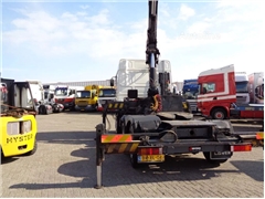 DAF XF95 Ciągnik siodłowy DAF XF 95.380 + Crane HIAB 400E + 6X2 + AIRCO