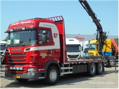 Żuraw samojezdny Scania R730 V8 + Euro 5 + Loglift