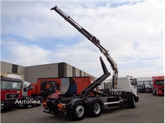 Mercedes SK 2433 + Semi-Auto + PTO + Serie 14 Crane + 3 ped