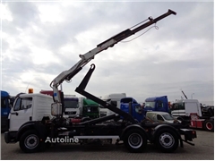 Mercedes SK 2433 + Semi-Auto + PTO + Serie 14 Crane + 3 ped