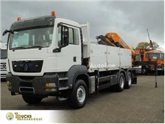 MAN TGS 26.440 6x4 + Euro 5 + Effer 255 Crane + REMOTE