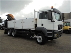 MAN TGS 26.440 6x4 + Euro 5 + Effer 255 Crane + REMOTE