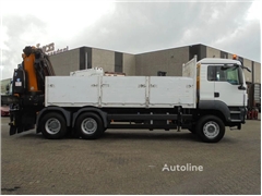 MAN TGS 26.440 6x4 + Euro 5 + Effer 255 Crane + REMOTE