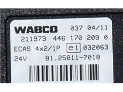 Jednostka sterująca WABCO STEROWNIK ECAS 81.25811-