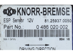 Knorr-Bremse SENSOR CZUJNIK ESP MAN TGA TGS TGX 81