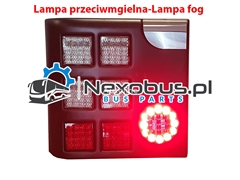 Światło tylne Rear lamp left do autobusu Van Hool