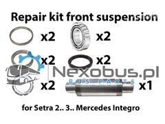 Zwrotnica Repair kit front suspension down do auto