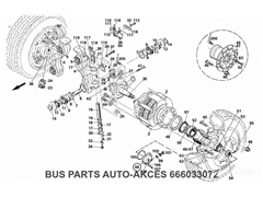 Zestaw naprawczy Repair kit front suspension top d