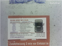 Zbiornik paliwa Scania 1517308 do ciągnika siodłow