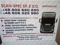 Kabina CP 19 do ciągnika siodłowego Scania P 2005-