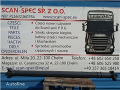 Wał odbioru mocy do ciągnika siodłowego Scania P R