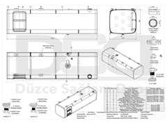 Zbiornik paliwa DAF 850L - 620x680x2270 1944801 do